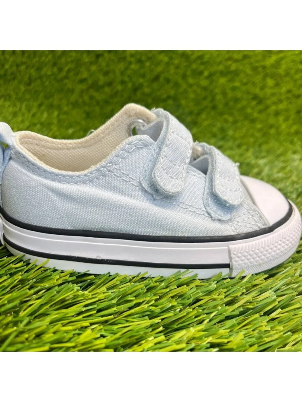 Converse Chuck Taylor All Star 2V Toddler Size 5C Blue Athletic Shoes Sneakers